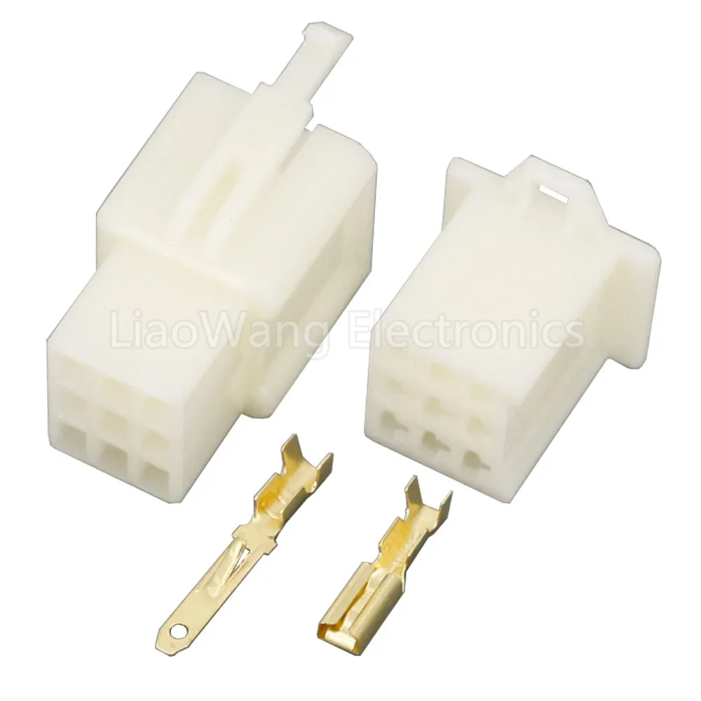 100 Sets 9 Pin 2.8mm DJ7091A-2.8-11/21 Electrical Wire Connectors Plug Male and Female Automobile Connector 6030-9991 6040-9111