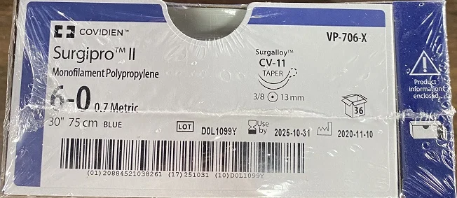 

Covidien Suture VP706 Covidien Suture VP706