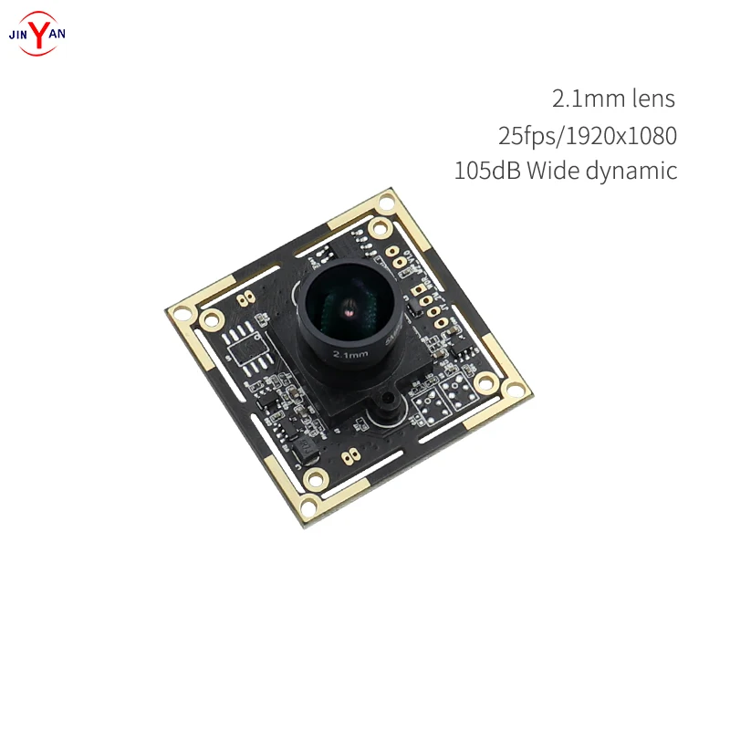 2MP 105dB wide dynamic WDR 1920*1080P backlight Photography outdoor shooting Gate face recognition USB camera module AR0230