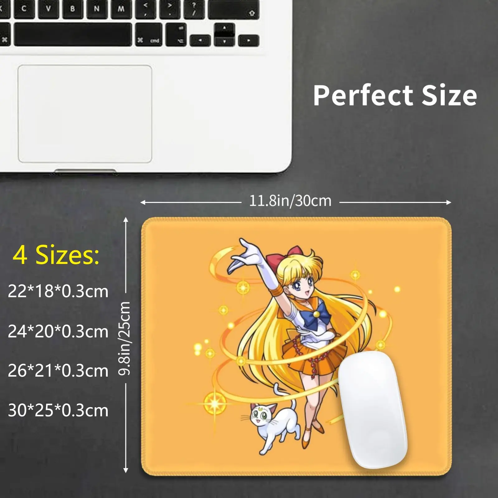 Sailor V Mouse Pad DIY Print Cushion Sailor Moon Pretty Guardian Sailor Moon Pretty Soldier Sailor Moon Sailor