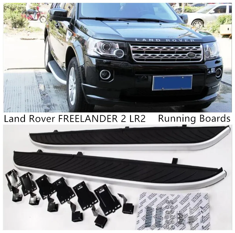 For Land Rover FREELANDER 2 LR2 2005-2016 Running Boards Side Step Bar Pedals High Quality Nerf Bars Accessories