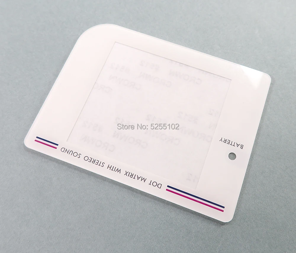 1 pz lente protettiva di ricambio per schermo in plastica per Nintendo Gameboy Classic GB Lens Protector Mirror
