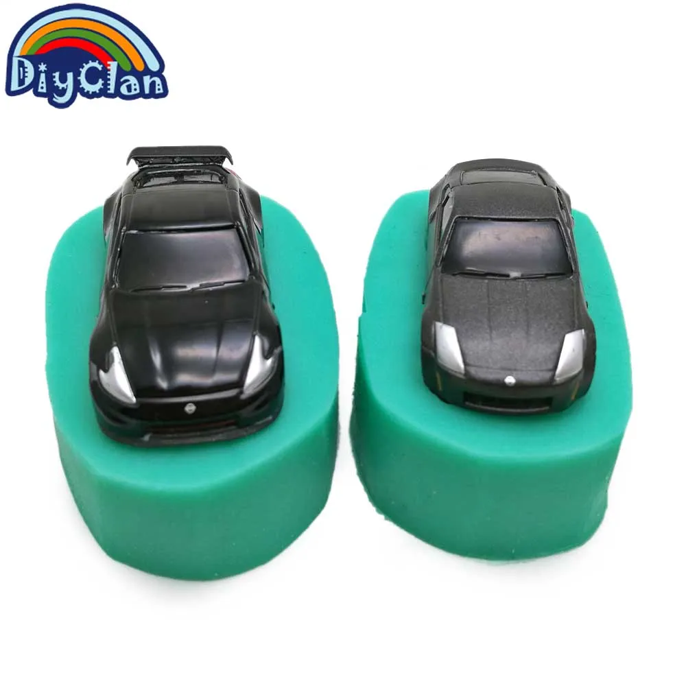 2 Style Simulation Sports Car Silicone Molds For Cake Decorating Chocolate Fondant Mould Resin Polymer Clay Tools