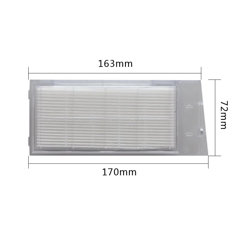 For Xiaomi Roidmi EVE Plus Robotic Vacuum Cleaner Hepa Filter Spare Parts Replacement High Quality Filter Accessories