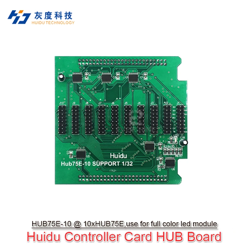 

Huidu Single Color Full Color Led Screen Controller Card Accessories Hub Board Serial HUB08 HUB12 HUB75