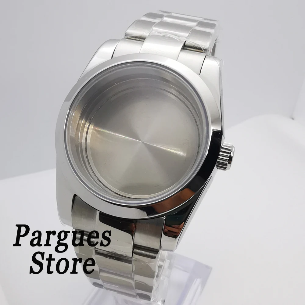 

36mm/39mm stainless steel watch case bracelet sapphire glass fit NH35 NH36 Miyota 8215 Mingzhu DG2813 ETA 2836 2824/PT5000