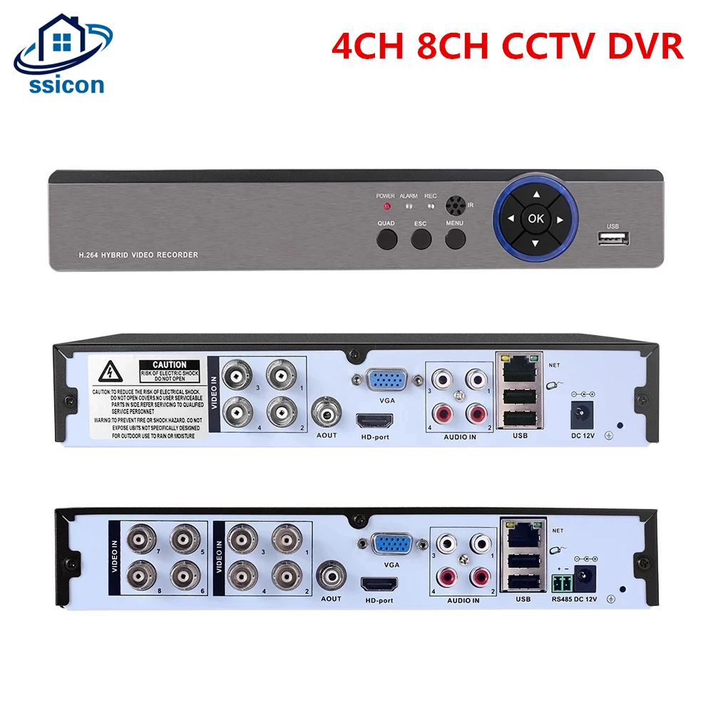 

16CH AHD DVR 5M-N Hybird NVR H.265 5 In 1 CCTV Security Digital Video Recorder For 5MP AHD/CVI/TVI/CVBS/IP Camera