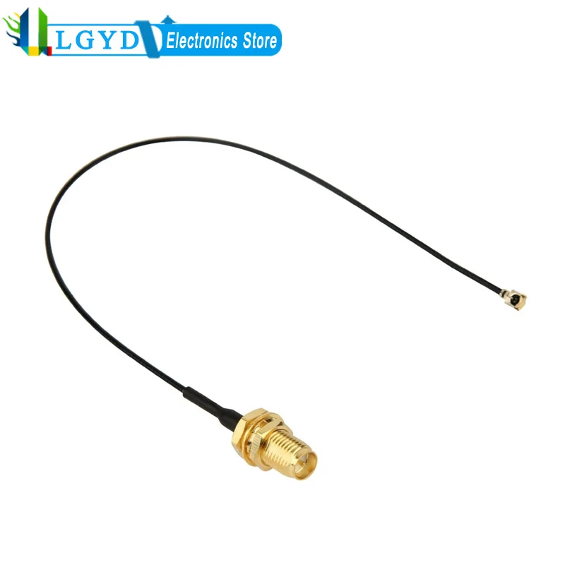 U.fl / IPX to RP SMA Female Pigtail for Wifi Network, Cable Length: 18cm