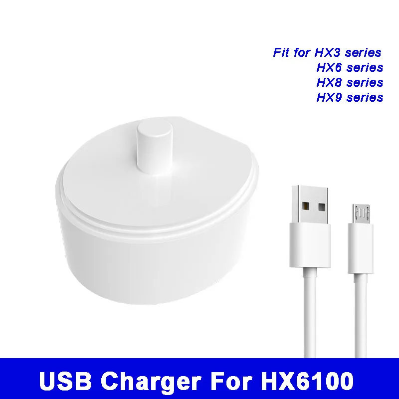 HX6100 5V USB Dock Charger For Philips Sonicare Toothbrush HX6235 HX6240 HX6250 HX6263 HX6275 HX6620 HX6710 HX6722 HX6730 HX6731