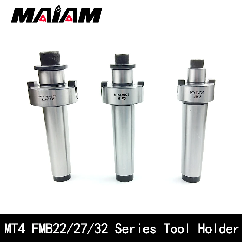 MT4 FMB22 FMB27 FMB32 Tool holder Morse 4# mtb4 m16 mt fmb face mill morse tool holder lathe mill spindle bap 400r 300r apmt1604