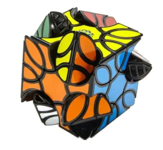 Lanlan Sunflower Magic Cube 3x3 Speed magic Cubo Magico stickers  3x3x3 baby kids toys collection educational cube puzzle lanlan