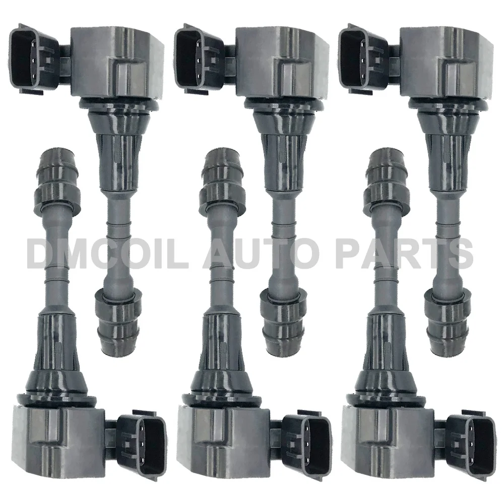 

6 PCS HIGH QUALITY IGNITION COIL FOR NISSAN 350Z INFINITI FX35 M35 3.5L V6 (2003-) 22433-AL61C 22448-AL61C 22448-AL615 133906