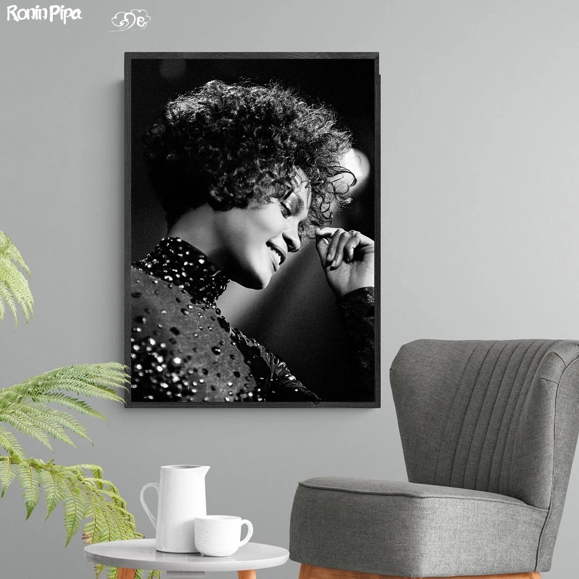 Whitney Houston plakat muzyczn – Home Decor Houston recenzja i cena