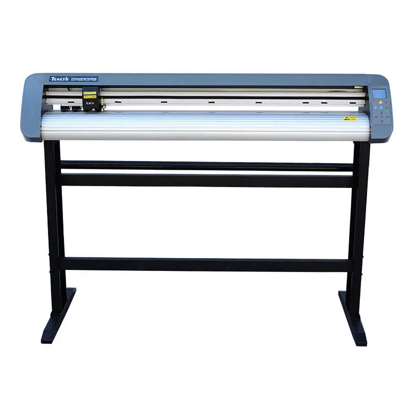 Vinyl Cutting Plotter 4ft Automatic Contour Reflective Sheet Cutting Plotter Teneth Th1300A 2Mm Vynil Cutter Plotter