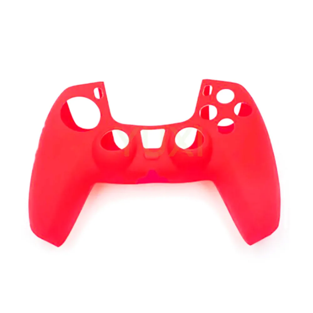 YUXI Soft Silicone Gamepad Protective Case Cover Game Pad Joystick Case for PS5 Game Controller Skin Guard