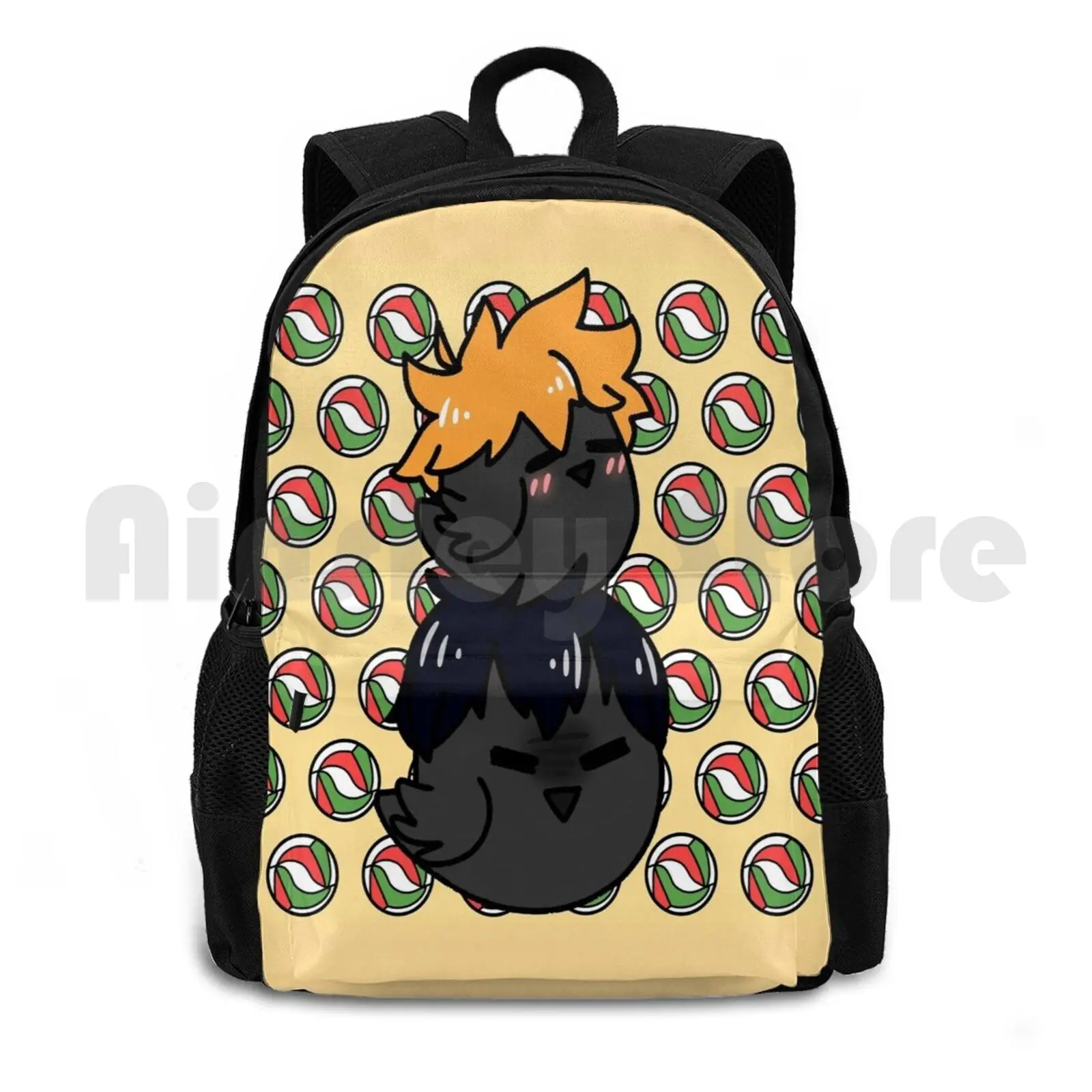 Kagehina Love Birds Outdoor Hiking Backpack Riding Climbing Sports Bag Kagehina Kageyama Tobio Hinata Shouyou Karasuno