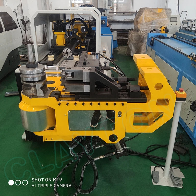 Pipe bending machine cnc automatic stainless steel tube bender with push function