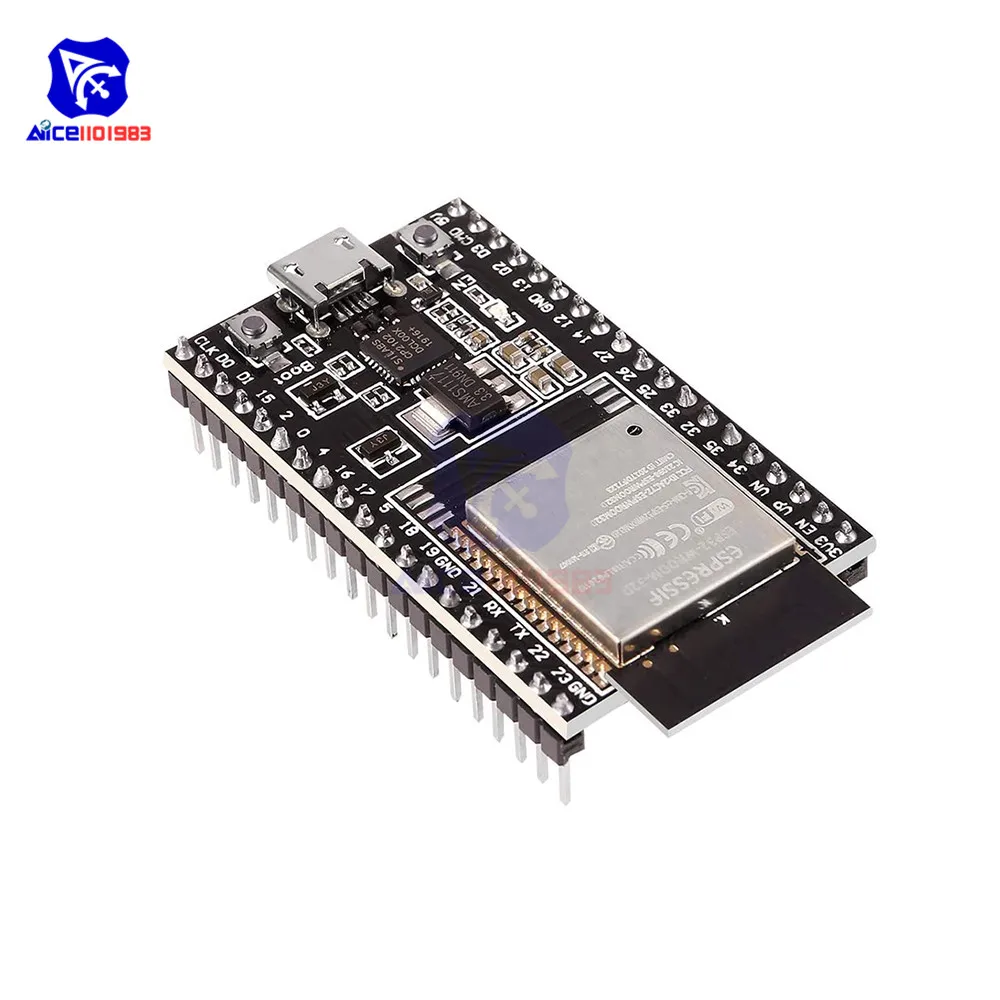 Diymore ESP32-DevKitC Core Board ESP32 WiFi Bluetooth Development Board ESP32D/ESP32-32U met Antenne voor Arduino