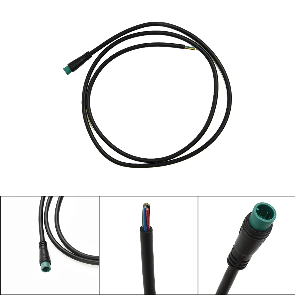 Ebike 5 Pin Male Female Conversion Convert Line Waterproof Extension Cable Wire for Throttle Display Ebrake Light