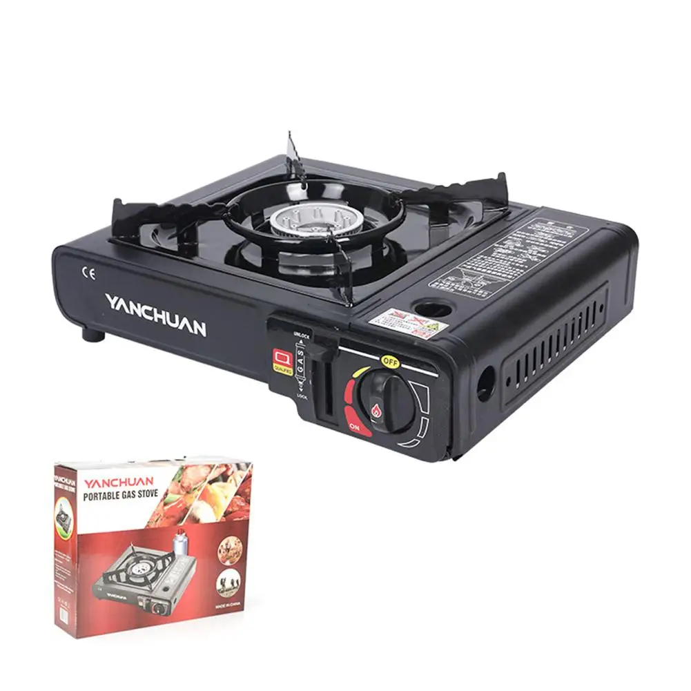 

Outdoor Portable Butane Stove Less Energy Consumption Adjustable Firepower Hot Pot Gas Stove Cassette Stove