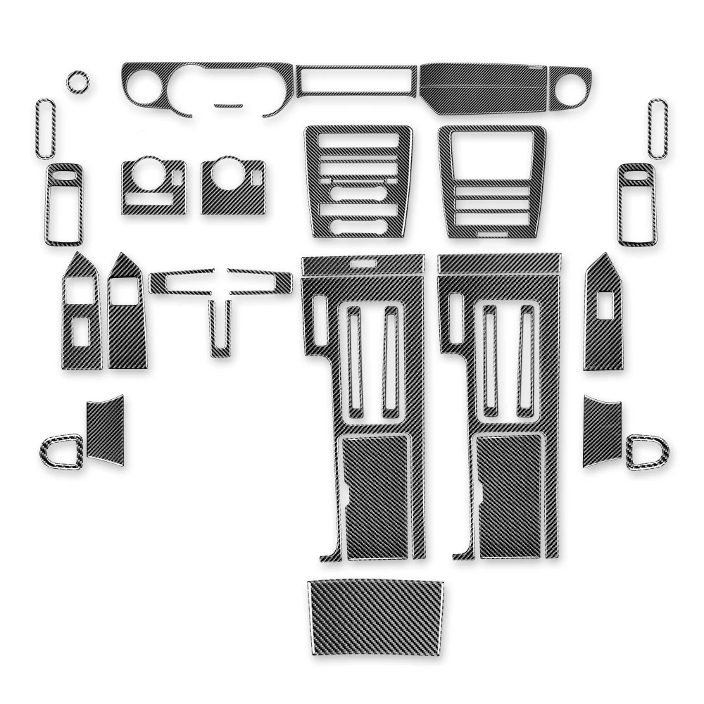 

Real Carbon Fiber for Ford Mustang 2010 2011 2012 2013 2014 Accessories Interior Trim Decoration Cover for Mustang Sticker
