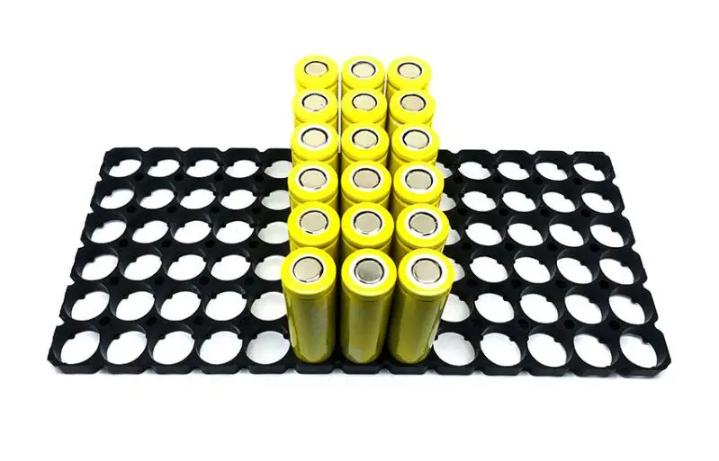 MasterFire 500 sztuk/partia 6*13 21700 uchwyt uchwytu baterii ogniwo zabezpieczające przed wibracjami czarne plastikowe wsporniki do 21700 baterii