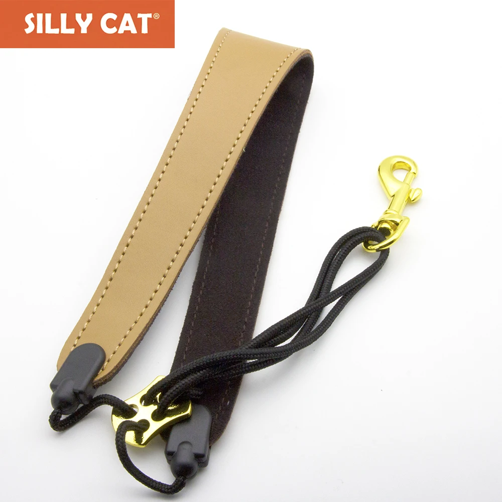 

Sax Harness sax neck strap leather strap metal anti-off hook for Eb Alto /Bb tenor /Bb Soprano Saxophone use