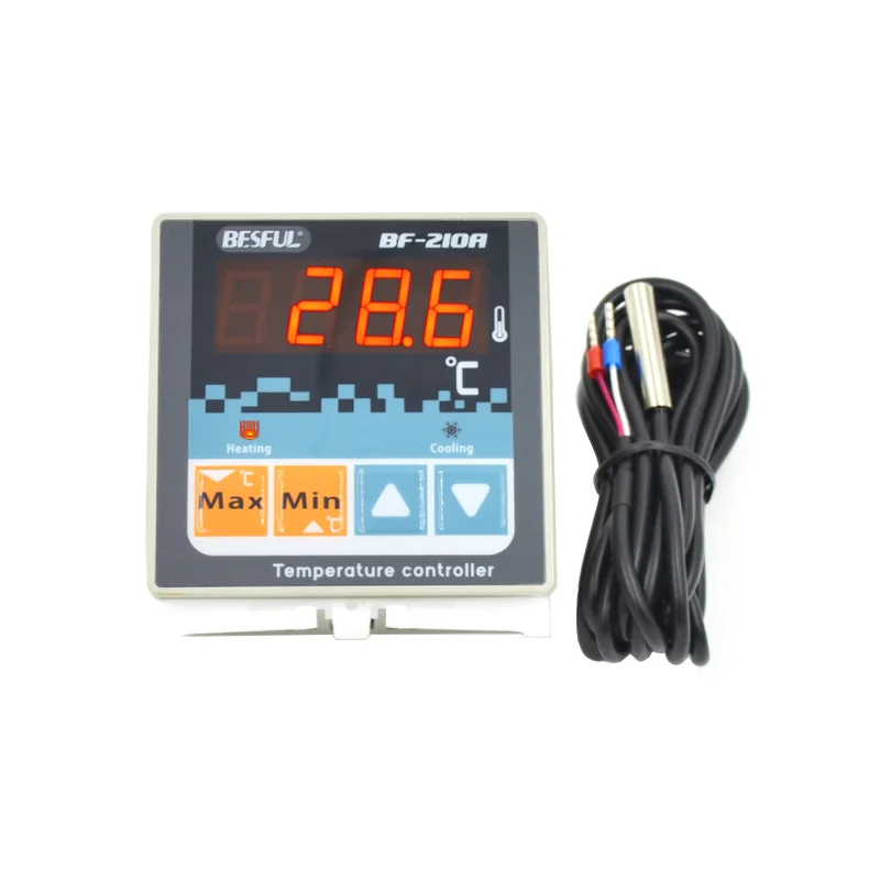 Termostato inteligente con pantalla Digital BF210A, controlador de temperatura, interruptor de Control de temperatura de 220V ajustable