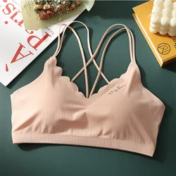 Seamless Bras for Women Push Up Bra Wire Free Brassieres Sexy Bra Womens Lingerie Soft Intimate Removable Pad Underwear