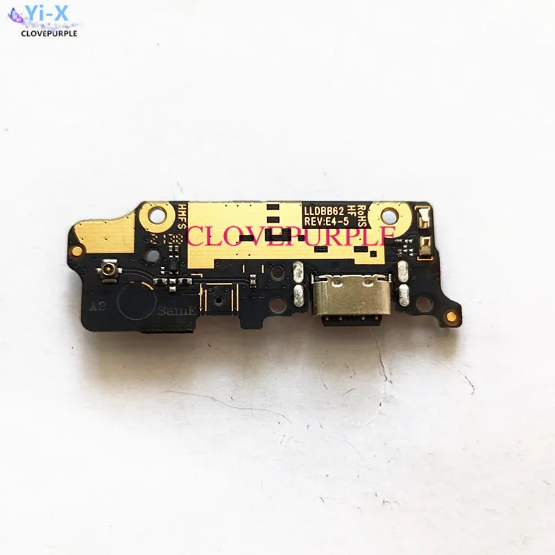 10pcs/Lot USB Power Charging Connector Plug Dock Port Mic Flex Cable Board For Xiaomi Mi 6x A2 Replacement Parts