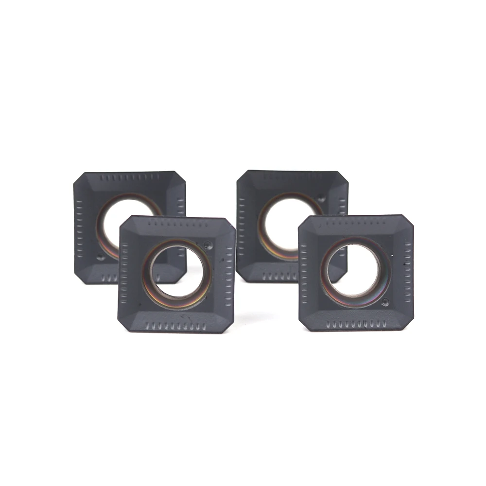 SEKT1204 AFTN LT30 100% Ban Đầu Xay Lắp Carbide Máy Tiện Xay Dụng Cụ Quay Rau Dạng SEKT1204 Lưỡi Dao Cắt Gia Công CNC