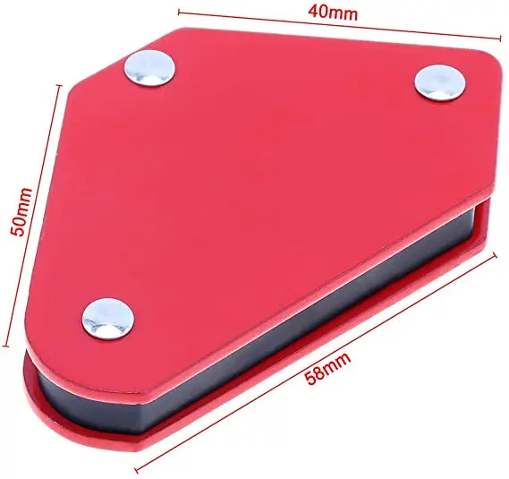 4 9LB Mini Từ Hàn Bộ Tam Giác Hàn Định Vị Góc Cố Định Hàn Định Vị Dụng Cụ