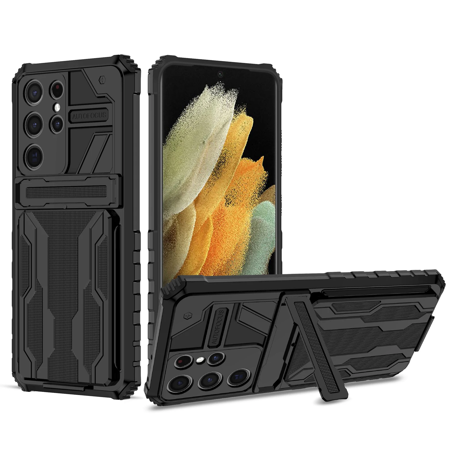 Hülle für Samsung Galaxy S25 Ultra S24 FE Note 20 Ultra A16 A55 A05S Brieftaschen-Karten-Flip-Cover Schützende Hybrid-Stand-Hartschalenhülle – Detail 15