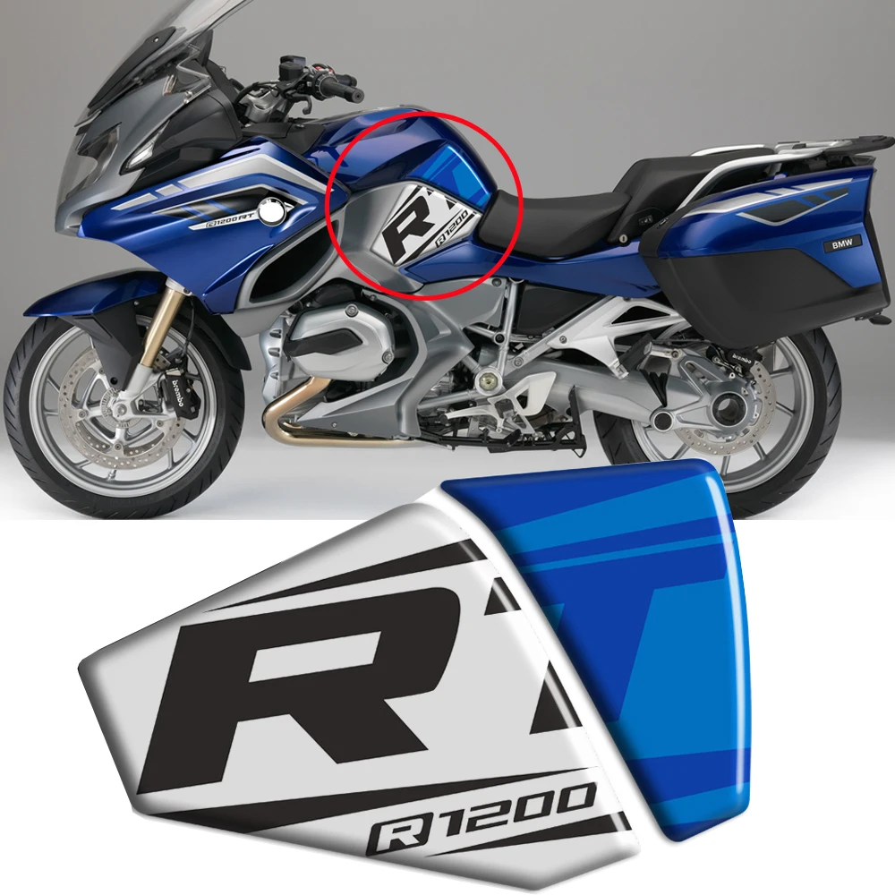 

Tank Pad Stickers For BMW R1200RT R 1200 RT Trunk Luggage Case Emblem Logo Decal Protector Fairing Protection 2016 - 2020