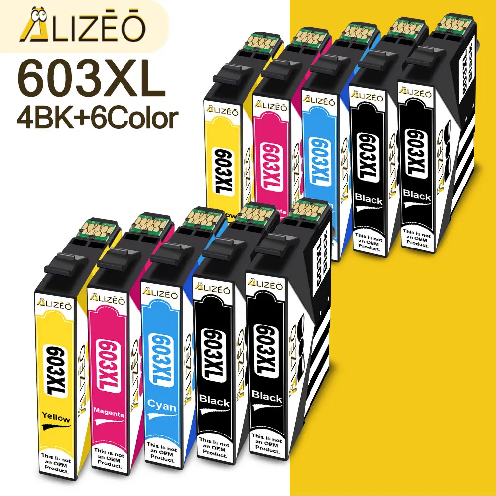 603XL T603 T603XL 603 XL Compatible Ink Cartridge For Epson XP-2100 XP-2105 XP-3100 XP-3105 XP-4100 XP-4105 WorkForc Printer