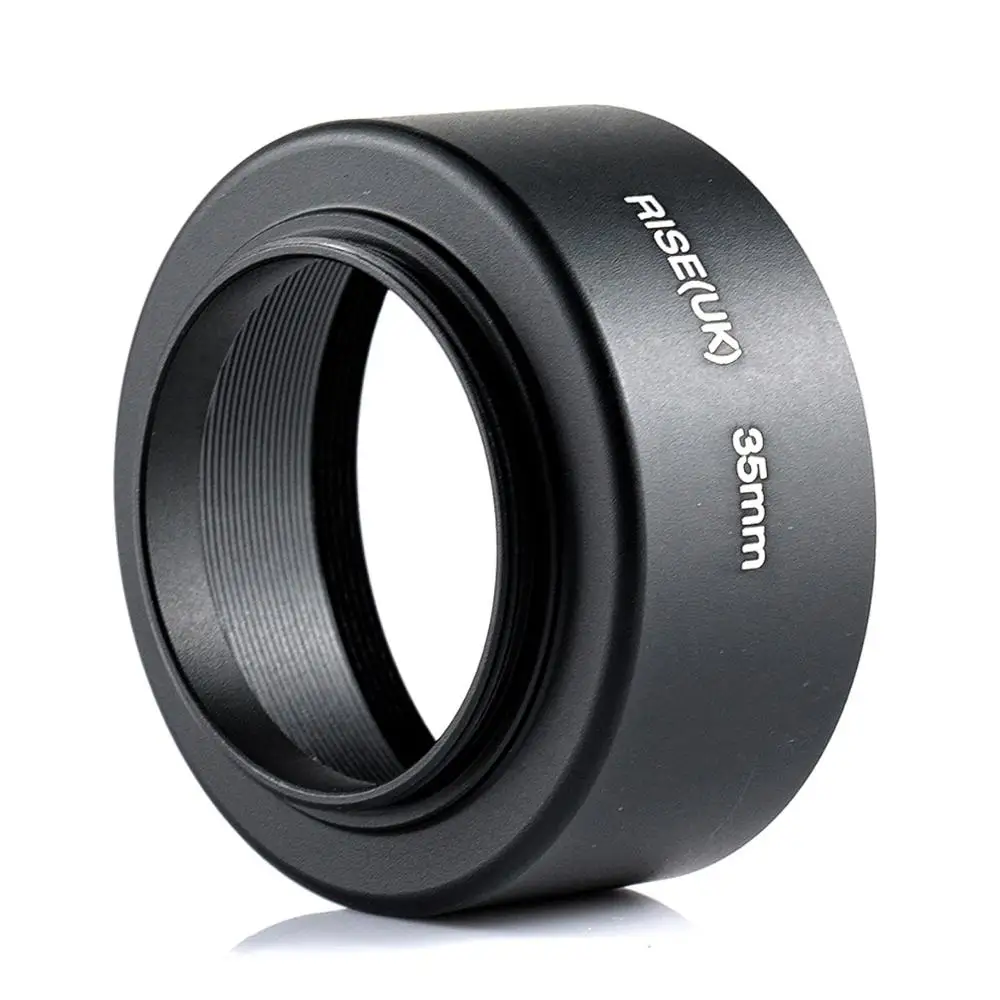 35 мм Профессиональный стандартный металлический бленда объектива для Canon Nikon Sony Leica Olympus Pentax