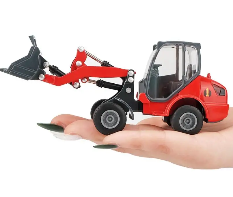 High simulation alloy engineering truck bulldozer model,1:60 alloy forklift toy,children's high quality collection gift