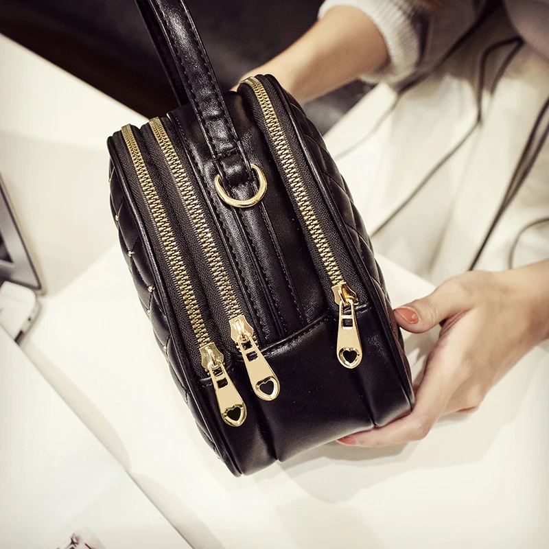 Fashion Women Shoulder Bag High Quality PU Leather Crossbody Bags for Women Handbag Designer Ladies Messenger Bags