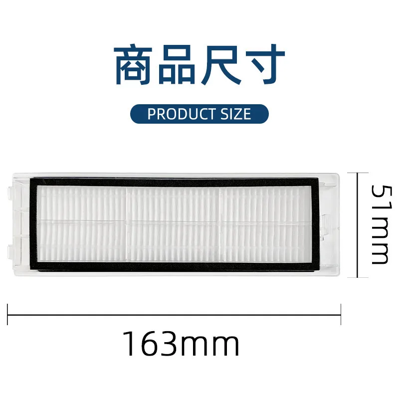 2 4 8 Pcs Wasbare Hepa Filter Fit Voor Xiaomi Roborock Alle Series S5 S6 Max Maxv Pure S50 S53 e4 T6 T7 T61 T65 Stofzuiger