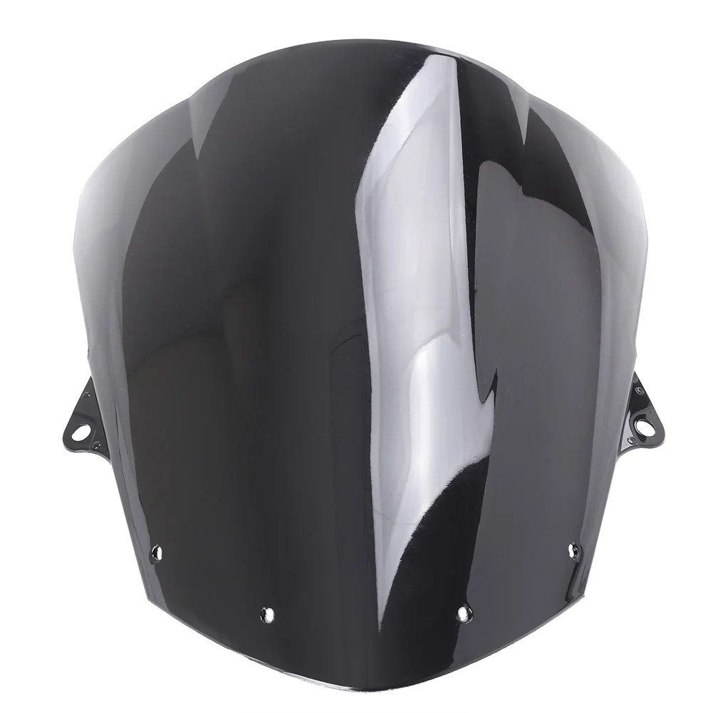 Motorcycle Windscreen Windshield Wind Deflector For Kawasaki ZX6R 2009-2010 & ZX10R 2008 2009 2010 ABS Plastic