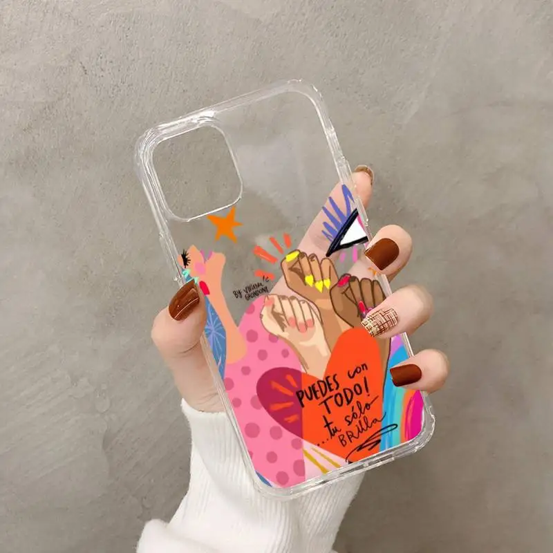 Feminist Feminism Aesthetics Girl Power Phone Case for iPhone 11 12 13 mini pro XS MAX 8 7 6 6S Plus X 5S SE 2020 XR case