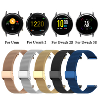 Watch Strap For Umidigi Uwatch 3S/2S/2 Bands Bracelet For Umidigi Urun S Urun Metal Wristband Belt Smart Watch Accessories