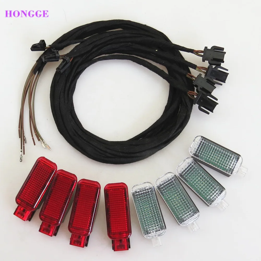 HONGGE 1 Stück Auto 4-Pin Druckverstärker-Pigtail-Stecker 1J0973704 für Beetle Golf Passat B5 A4 A6 TT 1J0 973 704 – Detail 6