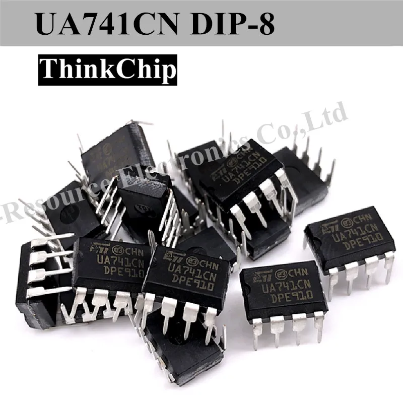 (10個) UA741CN DIP-8 UA741CA UA741CP UA741 DIP 汎用単一オペアンプ