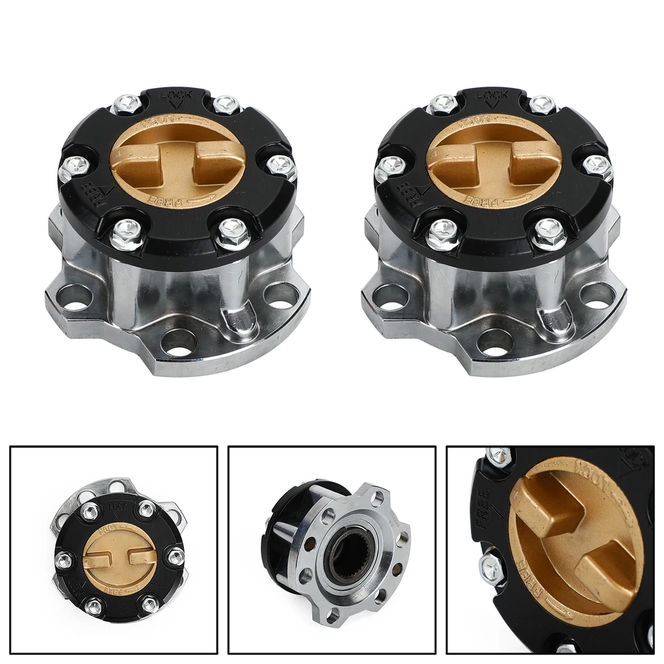 Artudatechフリーホイールハブ43530-60130トヨタランドクルーザー75 76