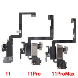 Haut-parleur d'oreille avec capteur d'identification qualifiée ale, lumière de proximité, assemblage de câble flexible, technologie de remplacement pour iPhone 11, 11Pro Max