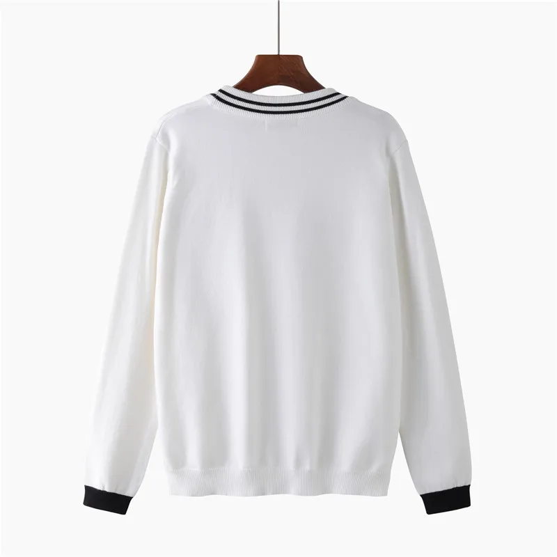 HLBCBG  Spring Autumn Women Casual Cardigans S-XL Knitted Long Sleeve Sweater V Neck Female Jumper Coat Open Cardigan