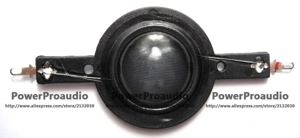 2 peças 25.4 (1 ") 25,5 mm bobina de voz de diafragma de cúpula de seda semi-transparente