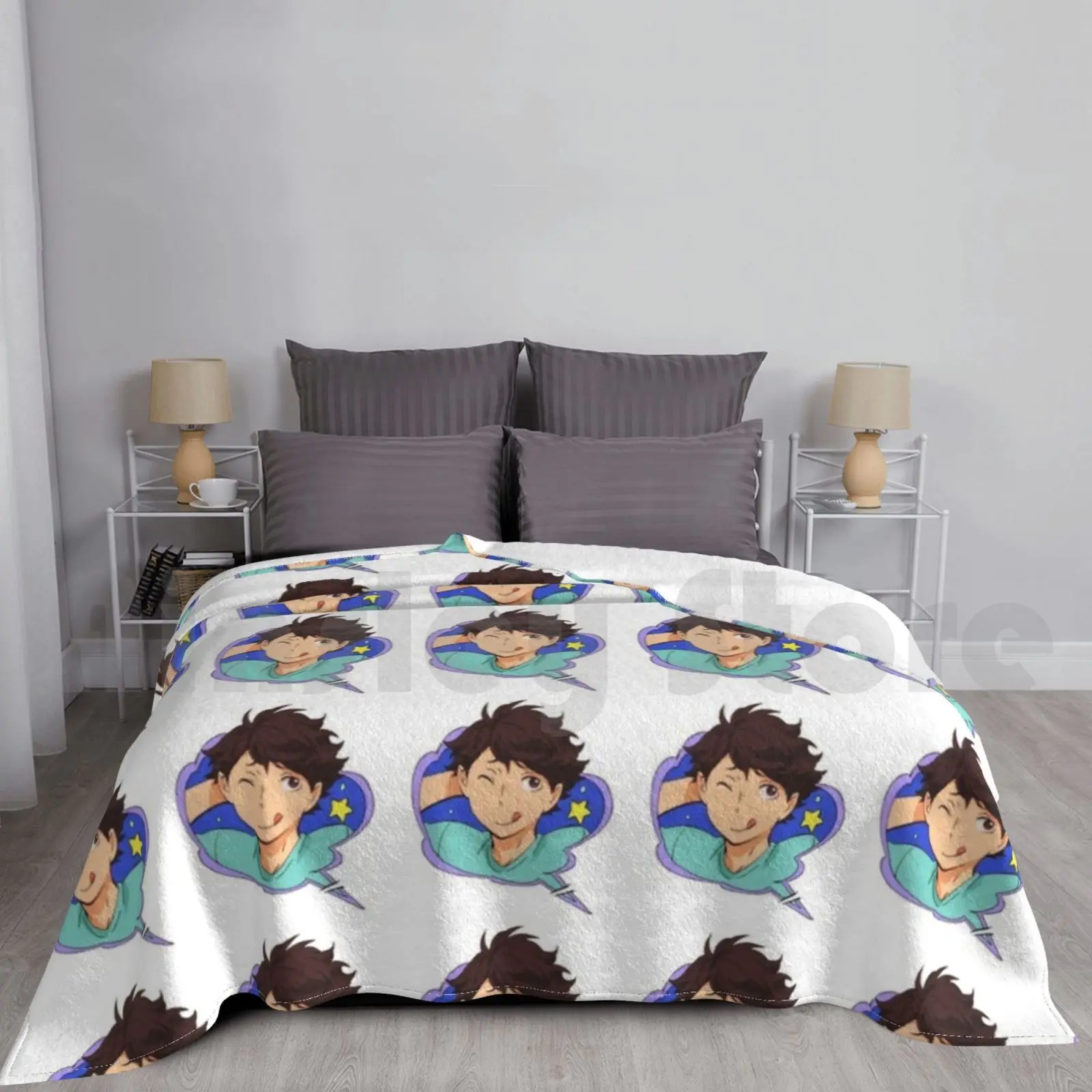 Oikawa Tooru Blanket For Sofa Bed Travel Oikawa Tooru Oikawa Tooru Toru Oikawa Toru Haikyu Aoba Jousai Aoba