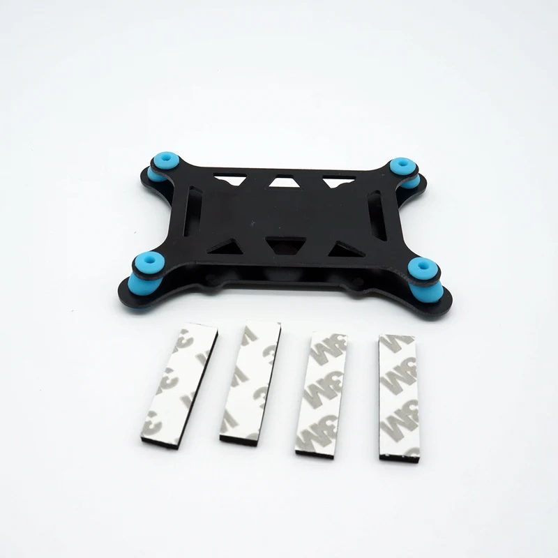 Accesorios de modelo de avión de dron Tarot rc, amortiguador de Control de vuelo de fibra de vidrio, placa de absorción de impacto para Apm 2,8 Pixhawk Naza Lite